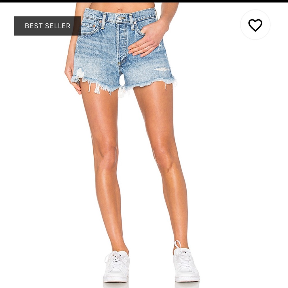 Agolde Parker Vintage Cut Off Short